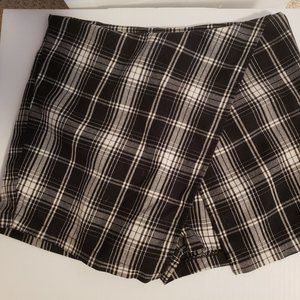 Plaid Skort